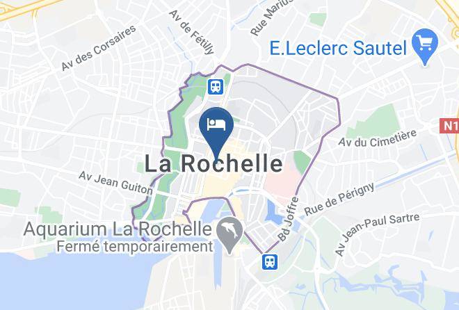 Charente Maritime - Hotel Francois 1er Urban Style Maps