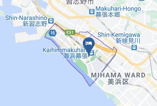 Chiba City Mihama Ward - Hotel Francs Maps