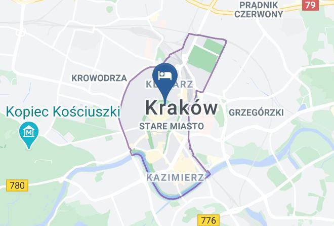Cracow - Hotel Francuski Maps