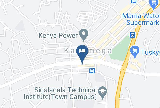 Kakamega - Hotel Franka Maps