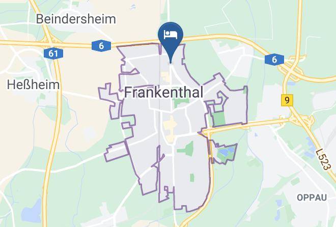 Frankenthal - Hotel Frankenthaler Hof Maps