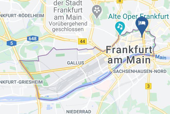 Frankfurt Am Main - Hotel Expo Frankfurt City Centre Maps