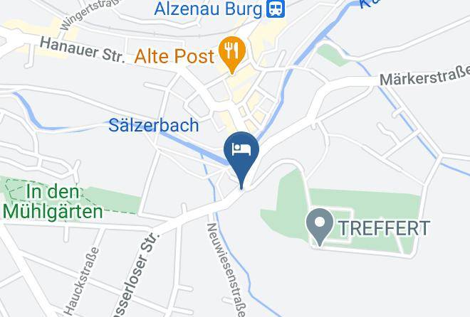 Aschaffenburg - Hotel Frankischer Hof Maps