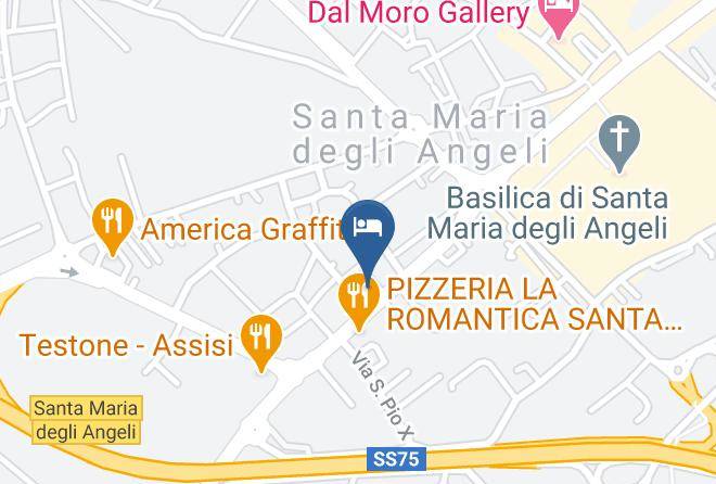 Perugia - Hotel Frate Sole Maps