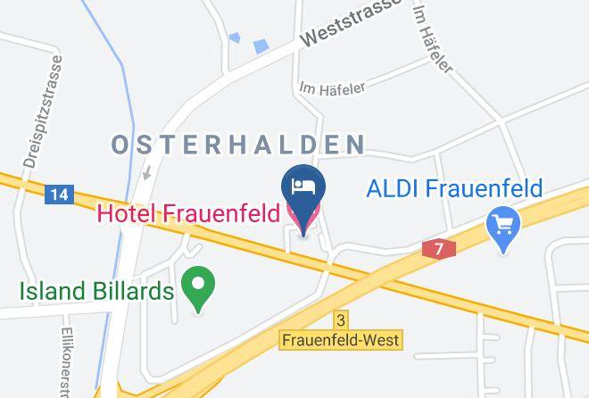 Frauenfeld - Hotel Frauenfeld Maps