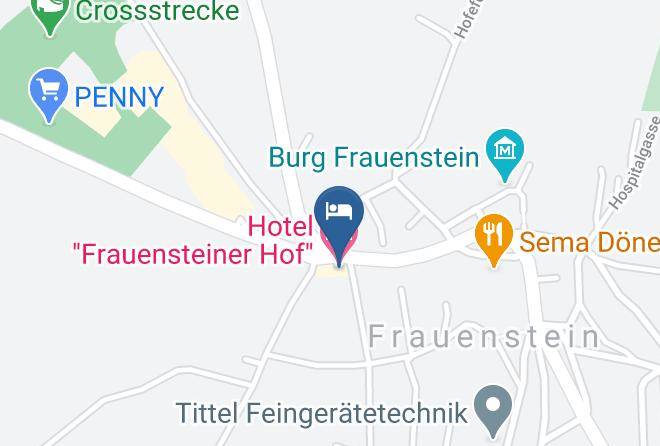 Hotel Frauensteiner Hof Map
