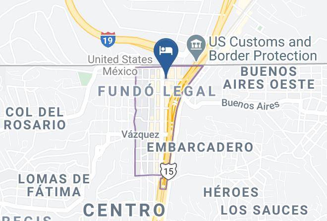 Nogales - Hotel Fray Marcos De Niza Maps