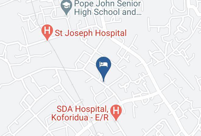 New Juaben - Hotel Freden Maps