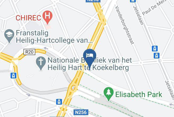 Ganshoren - Hotel Frederiksborg Maps