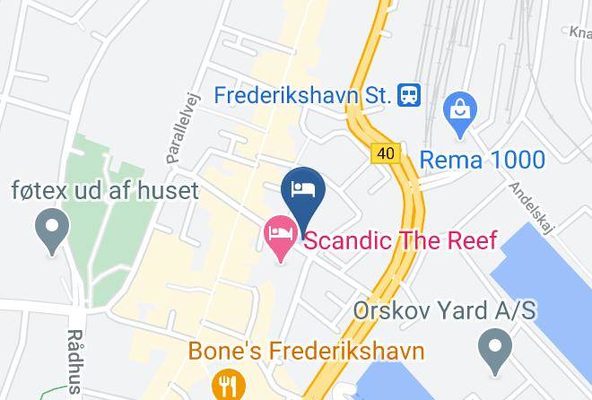 Frederikshavn - Hotel Frederikshavn Maps