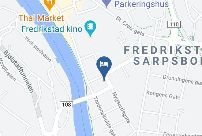 Fredrikstad - Hotel Fredrikstad Maps