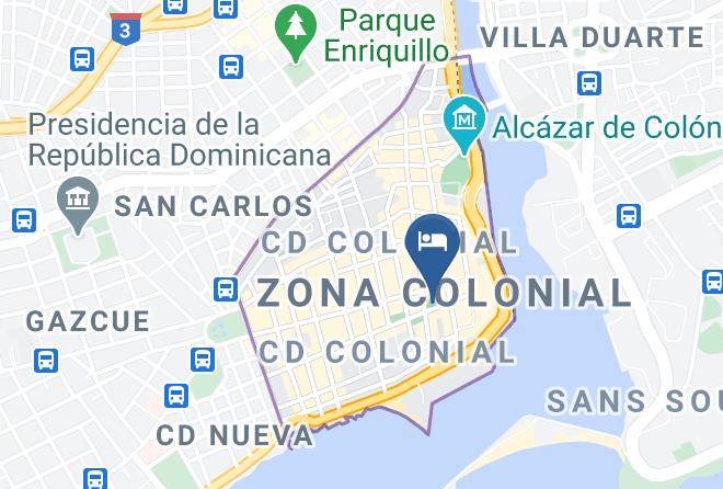 Santo Domingo De Guzman - Hotel Freeman Maps