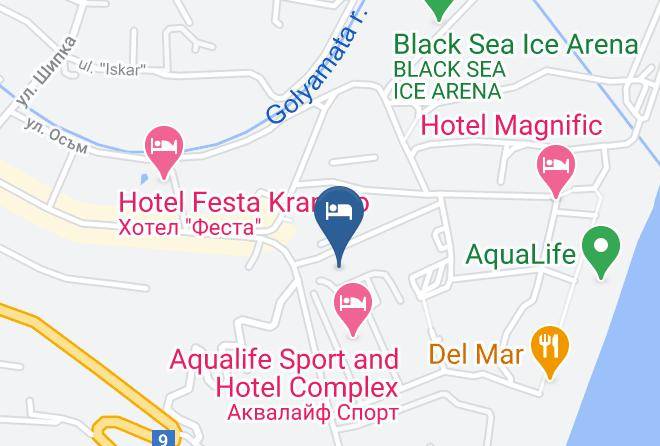 Balchik - Hotel Fregata Maps