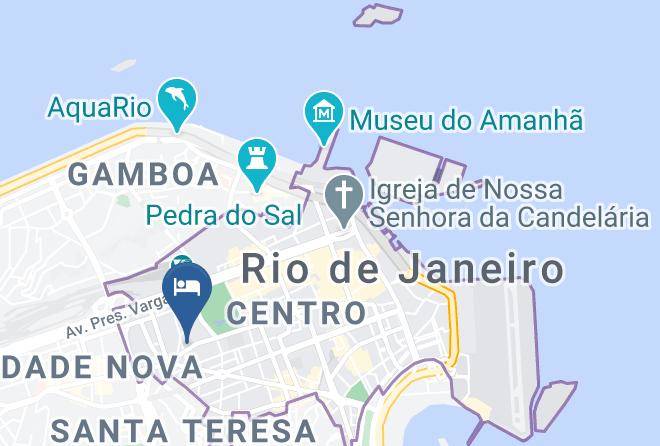 Rio De Janeiro Centro - Hotel Frei Caneca Maps