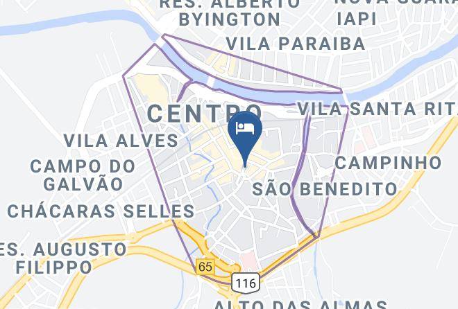 Guaratingueta - Hotel Frei Galvao Guaratingueta Maps