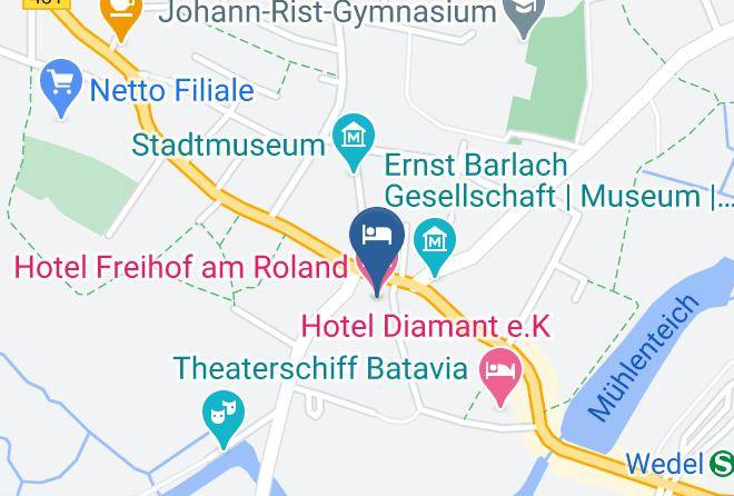 Pinneberg - Hotel Freihof Am Roland Maps