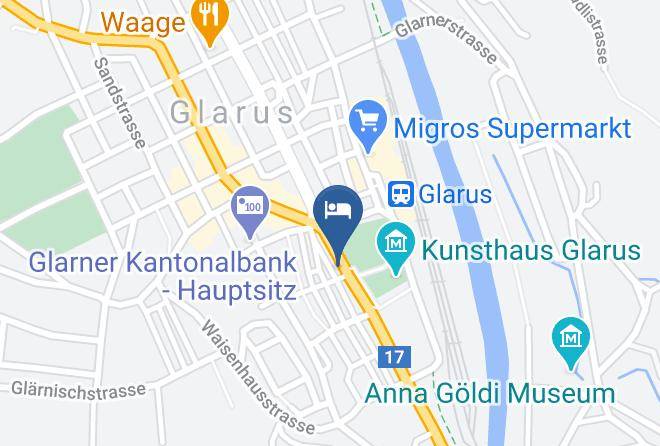 Glarus - Hotel Freihof Maps