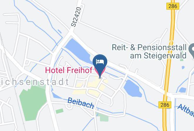 Kitzingen - Hotel Freihof Maps