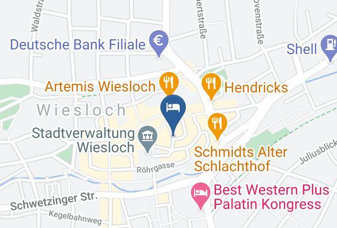 Rhein Neckar Kreis - Hotel Freihof Wiesloch Gastehaus Freihof Wiesloch Maps