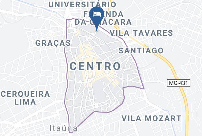 Itauna - Hotel Freitas Maps