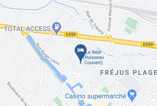 Var - Hotel Sable Et Soleil Maps