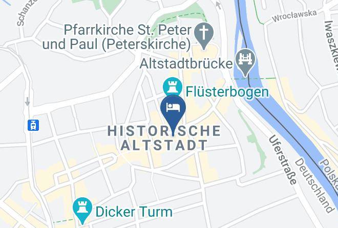 Gorlitz - Hotel Frenzelhof Gorlitz Maps