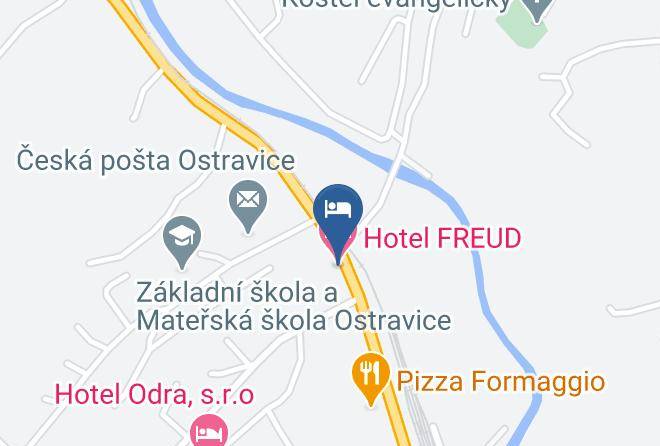 Frydek Mistek - Hotel Freud Maps