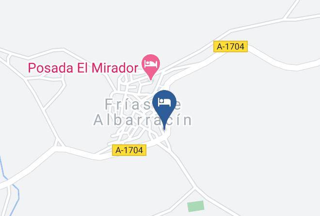 Teruel - Hotel Frias Maps