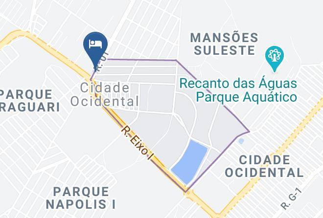 Cidade Ocidental - Hotel Friburgo Maps