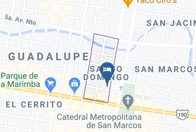 Tuxtla Gutierrez - Hotel Frida Khalo Maps