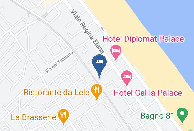 Rimini - Hotel Frida Maps