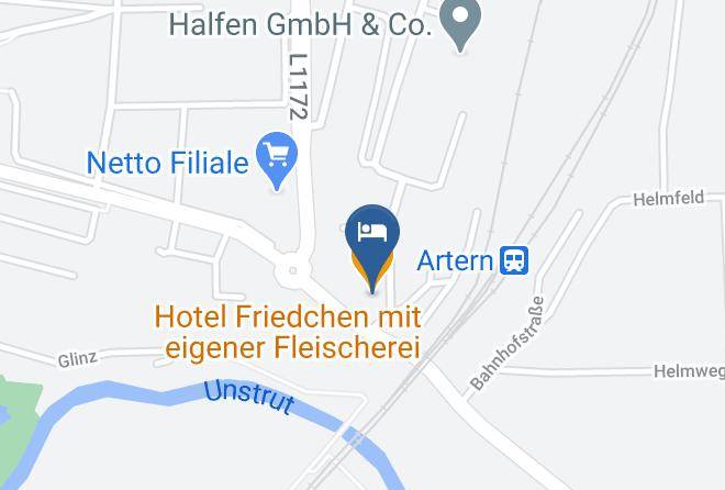 Kyffhauserkreis - Hotel Friedchen Mit Eigener Fleischerei Maps