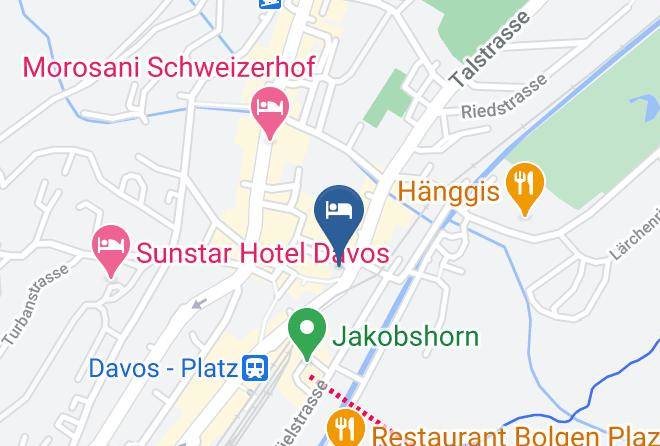 Prattigau Davos - Hotel Frieden Davos Maps