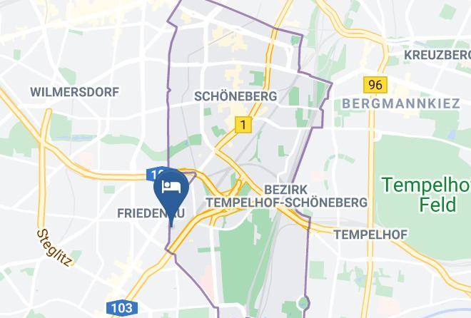 Das Literaturhotel Berlin Map