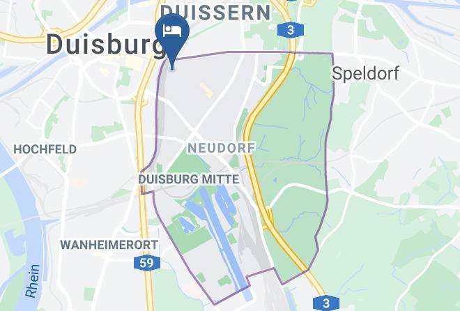 Duisburg - Hotel Friederichs Maps