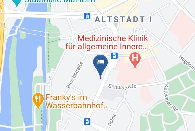 Mulheim An Der Ruhr - Hotel Friederike Maps