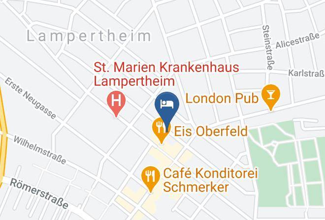 Bergstrase - Hotel Friedrichstrase Maps