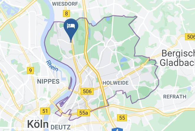 Cologne - Hotel Friends Koln Maps