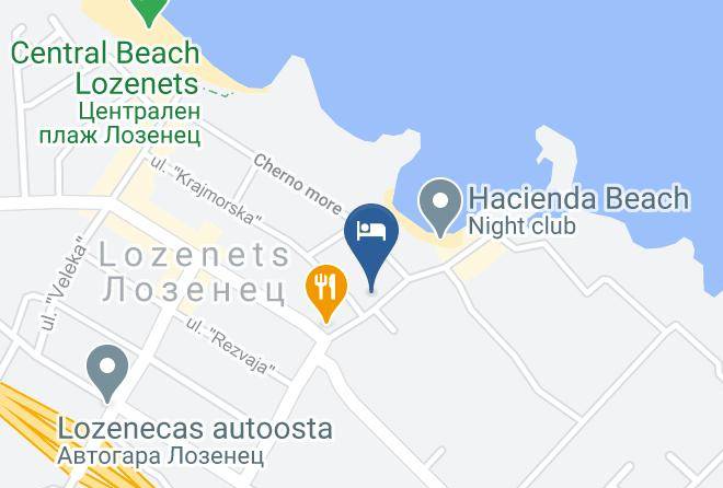 Hotel Friends Lozenec Map