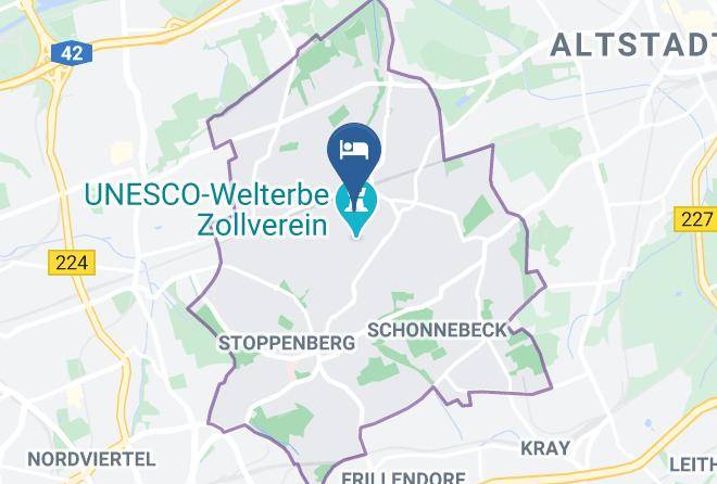 Hotel Friends Zeche Zollverein Essen Map