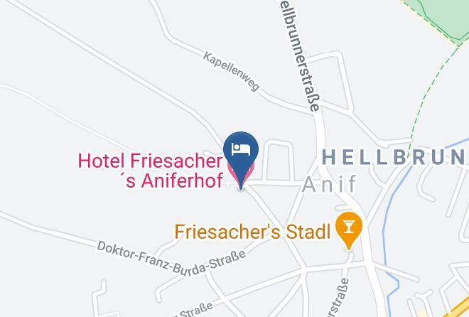 Salzburg Umgebung - Hotel Friesachers Aniferhof Maps