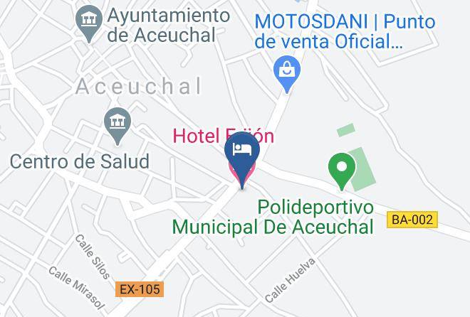 Badajoz - Hotel Frijon Maps