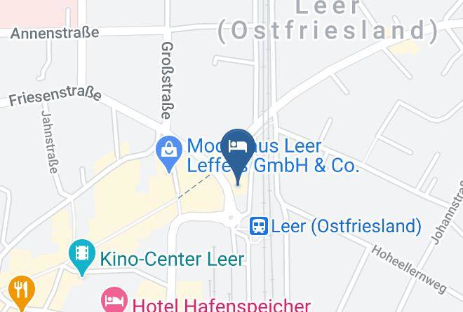 Leer - Hotel Frisia Maps