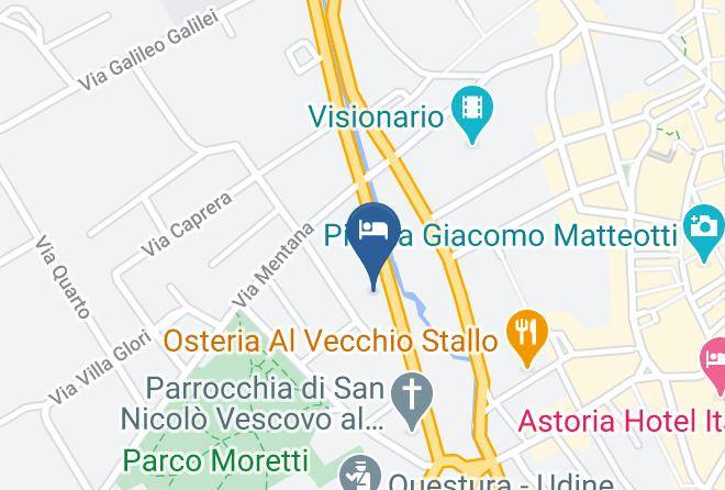 Udine - Hotel Friuli Maps