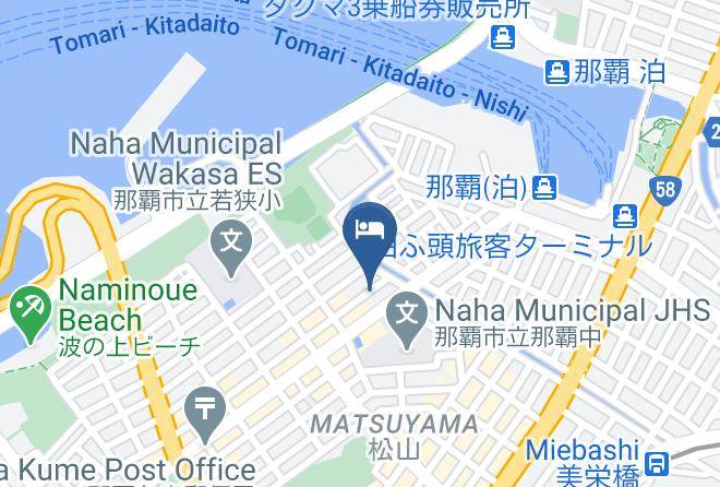 Naha City - Hotel From Okinawa Maps