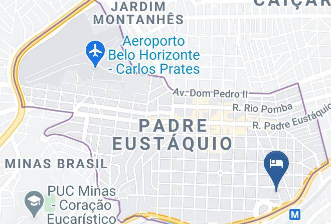 Belo Horizonte - Hotel Front Expominas Maps