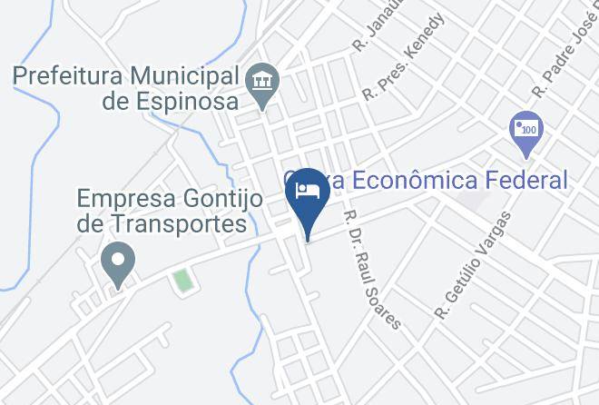 Espinosa - Hotel Fronteira Maps