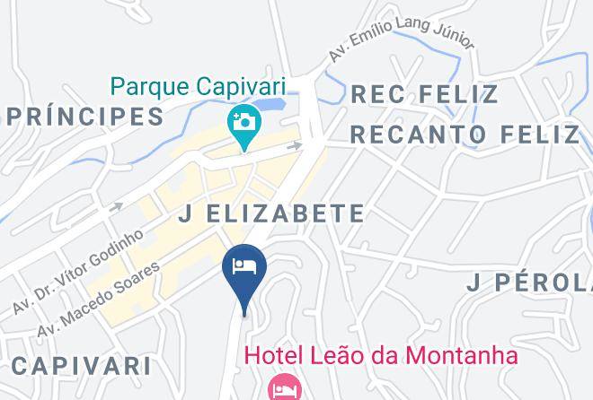 Campos Do Jordao - Hotel Frontenac Maps
