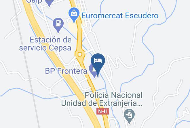 Girona - Hotel Frontera Maps