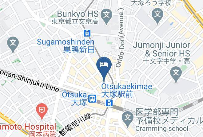 Toshima Ward - Hotel Frontier Maps